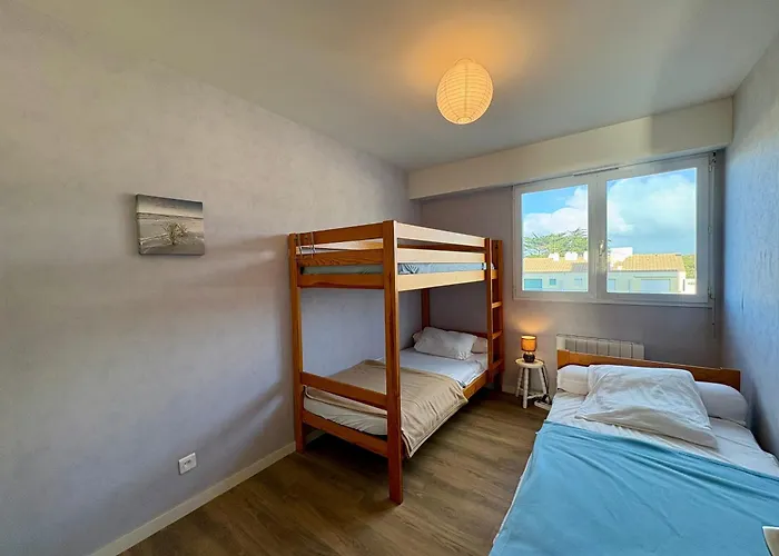 2 Spacieux Avec Parking Prive, Pour 6 Personnes Face A La - Fr-1-323-333 생장드몽